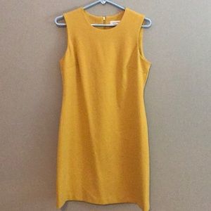 Gold Calvin Klein dress